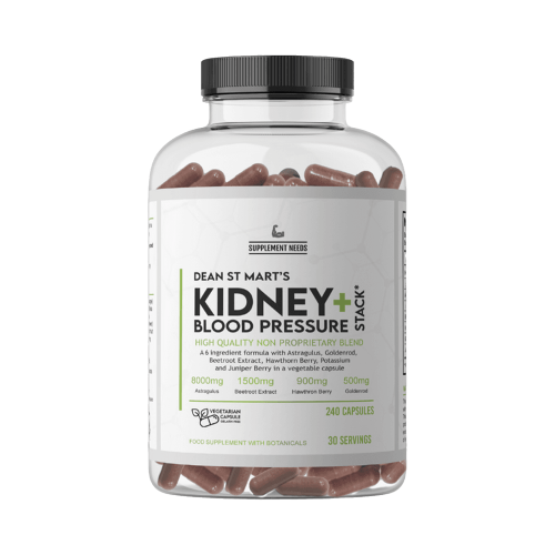 Supplement Needs Kidney And Blood Pressure Stack 240 Caps