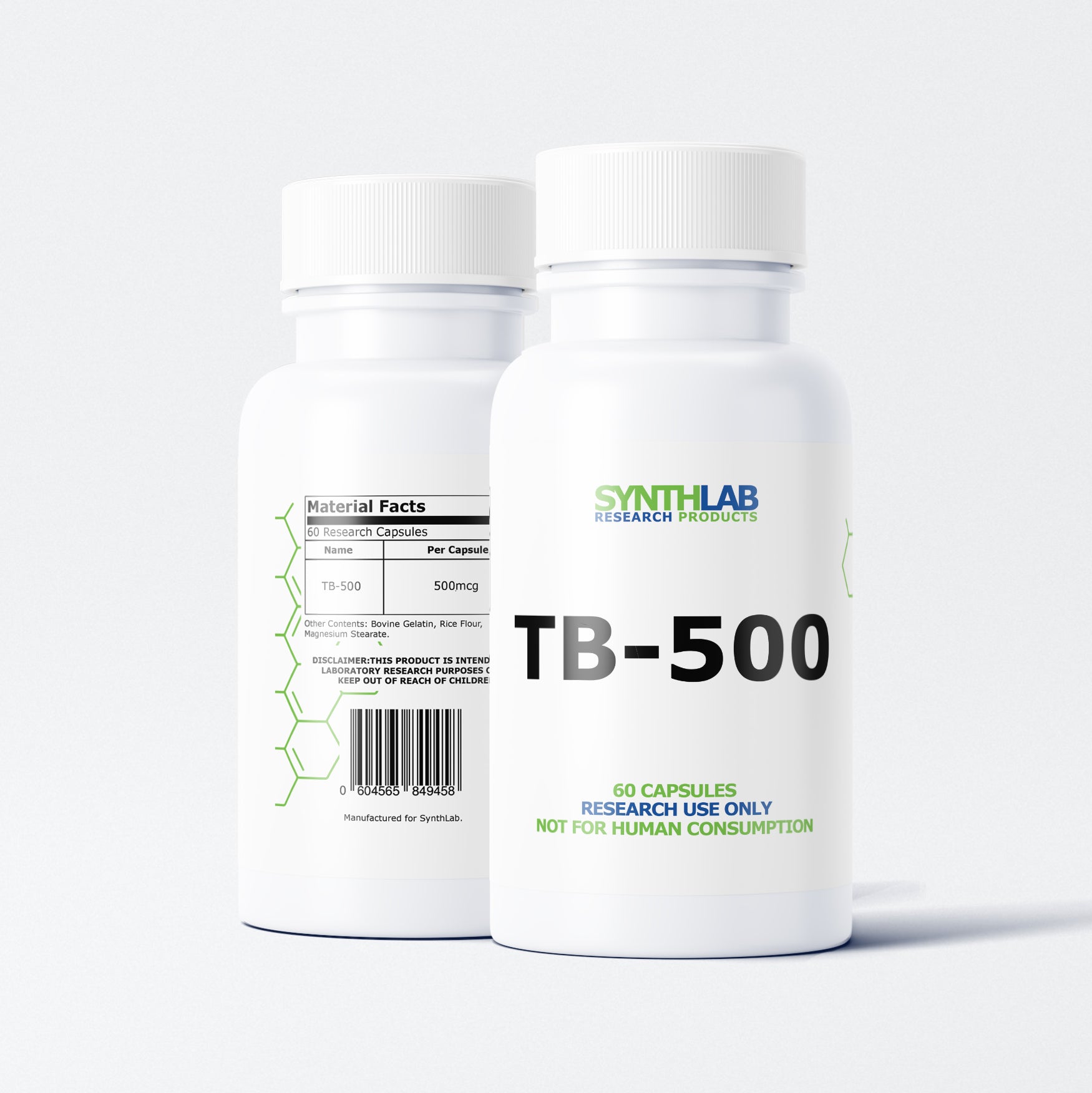 TB-500 peptide caps
